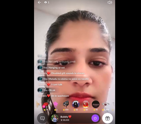 Bubbly Shows Big Boobs Tango Nude Private Video